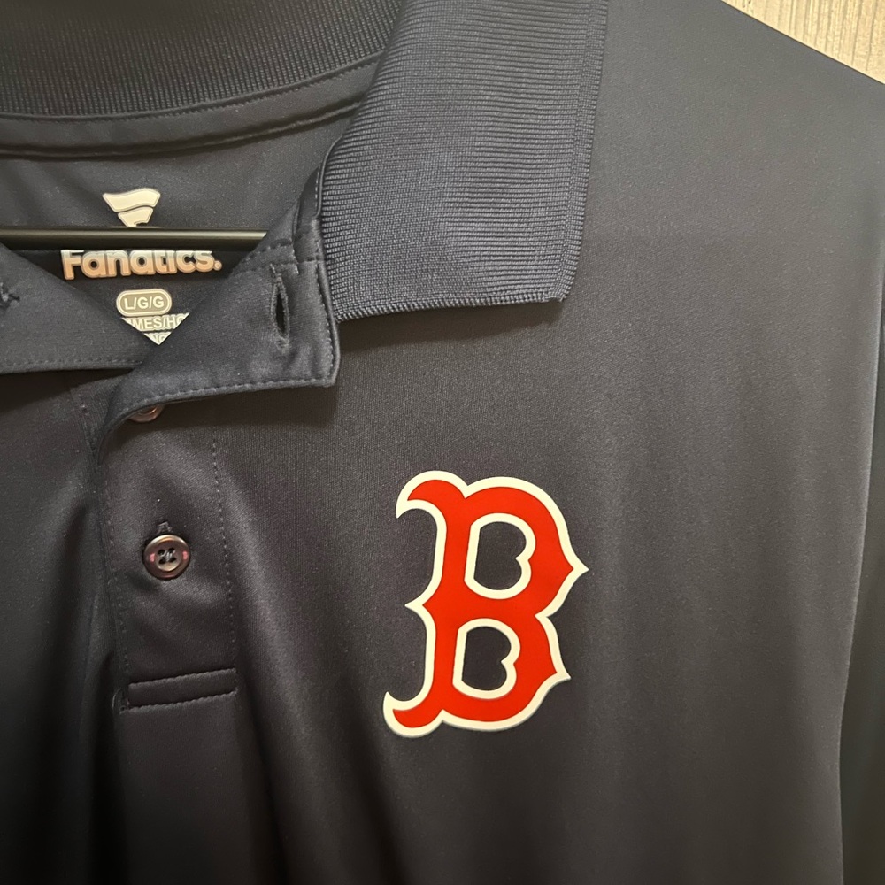 Fanatics Boston Red Sox Navy Polo - Picture 3 of 3